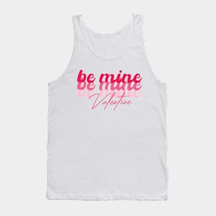 Be Mine Retro Valentine Tank Top